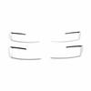 Inner Central AC Button Control 13-19 Silver Matte For BMW 3 4 Series Cover Trim