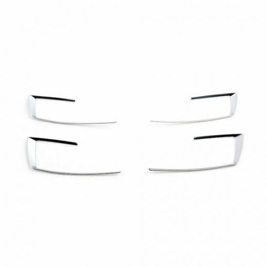 Inner Central AC Button Control 13-19 Silver Matte For BMW 3 4 Series Cover Trim
