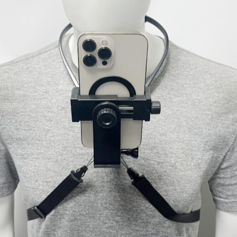 Halsmontage-Handyhalter Lanyard Aufhängung Halterung Verstellbar First-Person-Aufnahme Ständer Für Outdoor-Sportaufnahmen