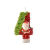 Christmas Happy Birthday Candles For Cakes Decorating Supplies Unscented Number Candles Cake Topper Decorations