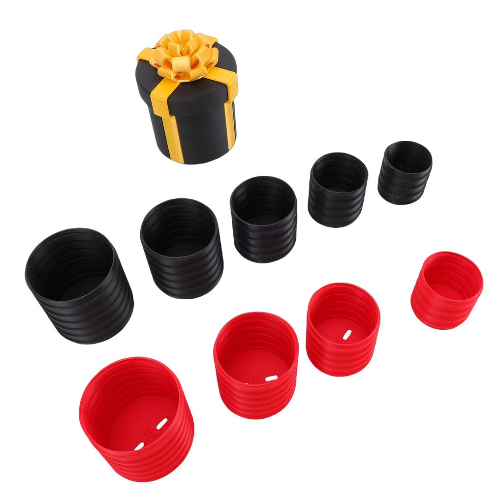 Nested Screw Gift Box 3D Printed Surprise in Every Layer Reusable Prank Annoying Gift Box with Screws for Birthday Party