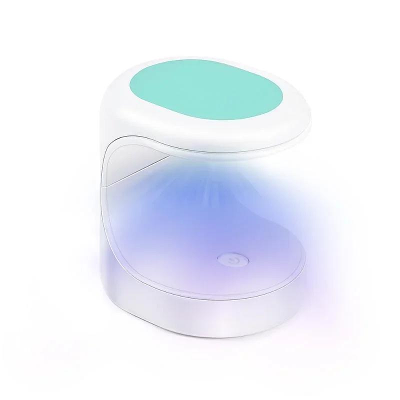 Nail Enhancement Mini Portable Timed Phototherapy Nail Oil Glue Quick Drying Non Black Hand Baking Lamp Creative Eggshell Shape