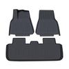 Tesla Model Y TPE All-Weather Floor Mats - Full Coverage Waterproof Design