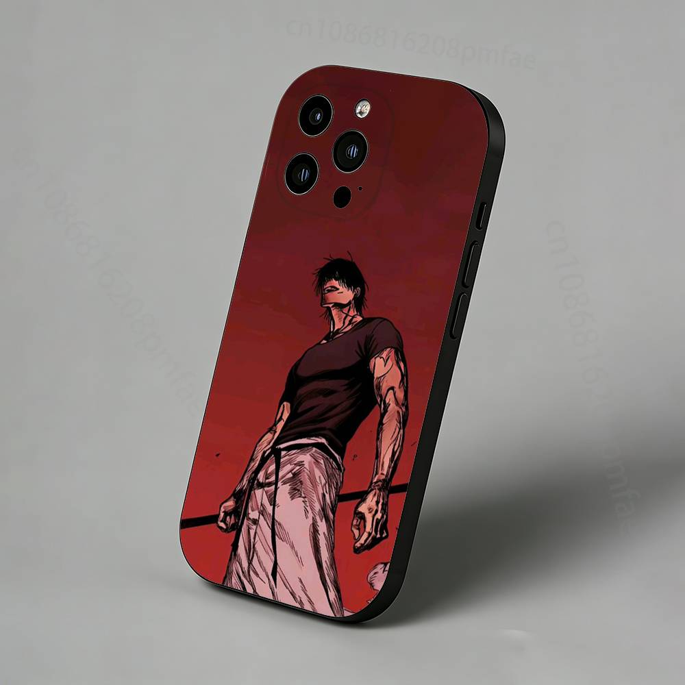 Toji Fushiguro Jujutsu K-Kaisen iPhone Case For 17,16,15,14,13,12,11 Pro,Max,Plus,X,XS,XR,SE,Mini Back Protector Cover