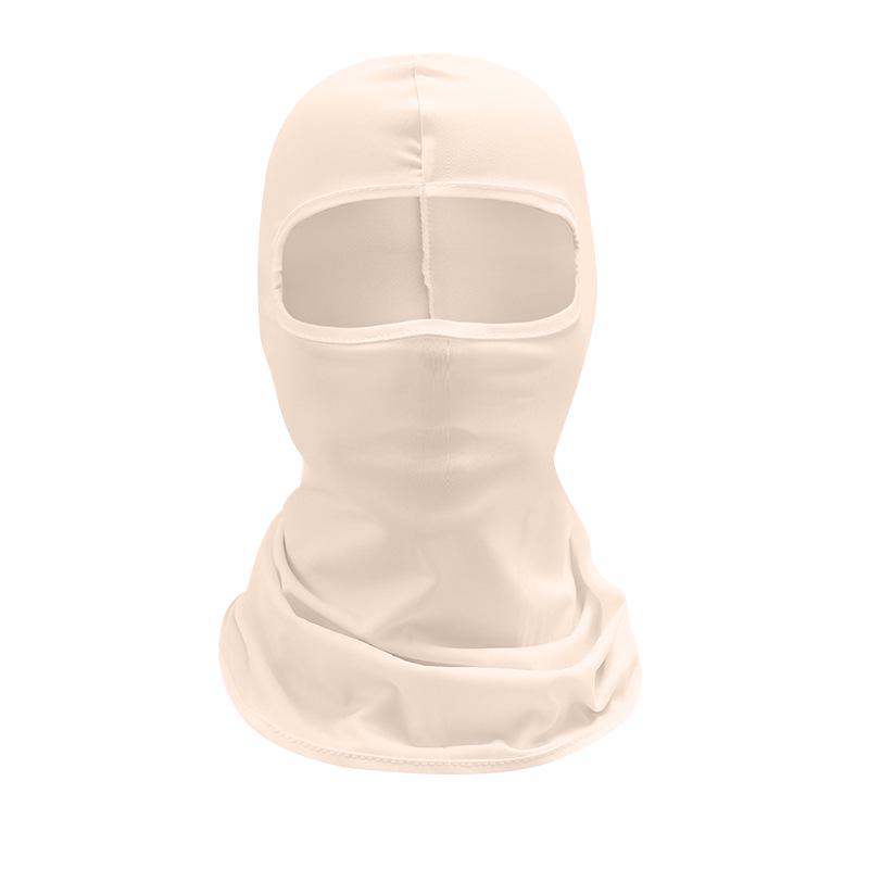 Summer Ice Silk Sunscreen Face Mask: Windproof Dustproof Balaclava for Cycling, Biking, and Outdoor Sports