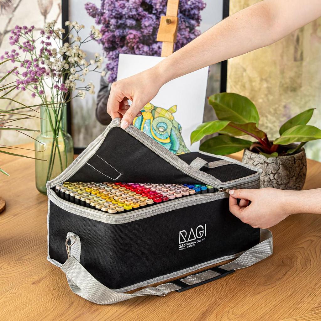 Alcohol MARKERS 264 Double-Sided Markers, Pens