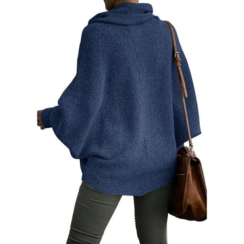 New Winter Sweater Women Korean Style Long Sleeve Knit Pullovers Harajuku Loose Neck Jerseys Slim Autumn Vintage