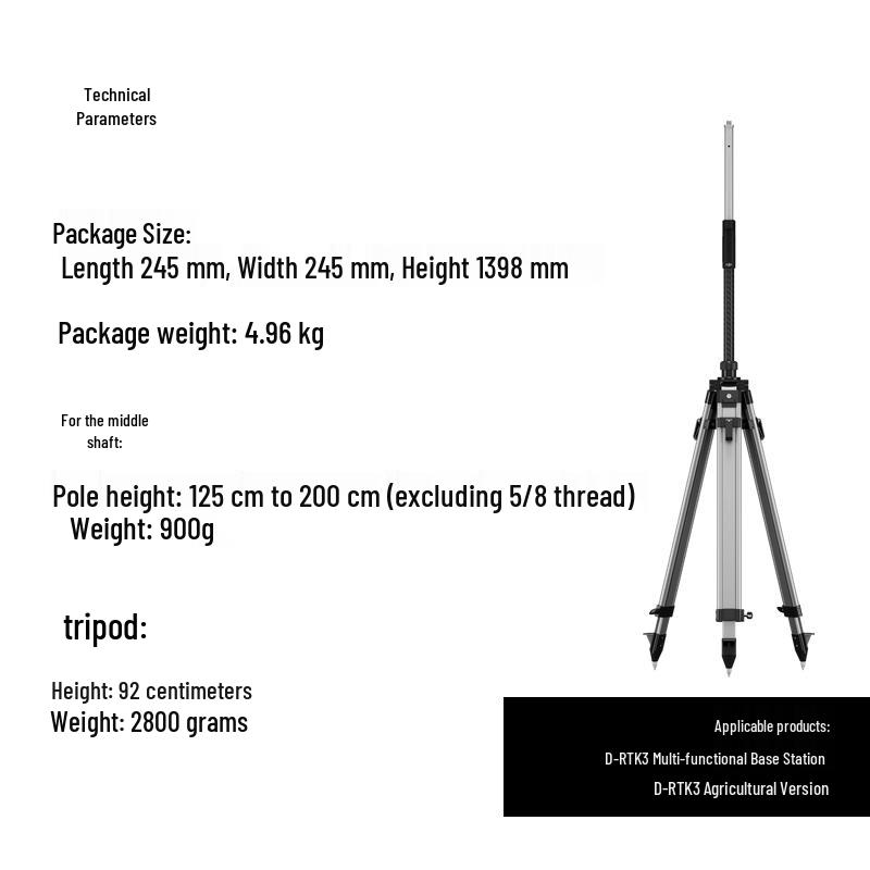DJI D-RTK 3 Tripod and Centering Rod Set