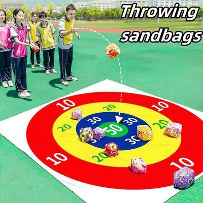Alvos de Saco de Areia Jogos Divertidos Interativos ao Ar Livre para Pais e Filhos Atividades de Team Building Reuniões Jogos Multijogador