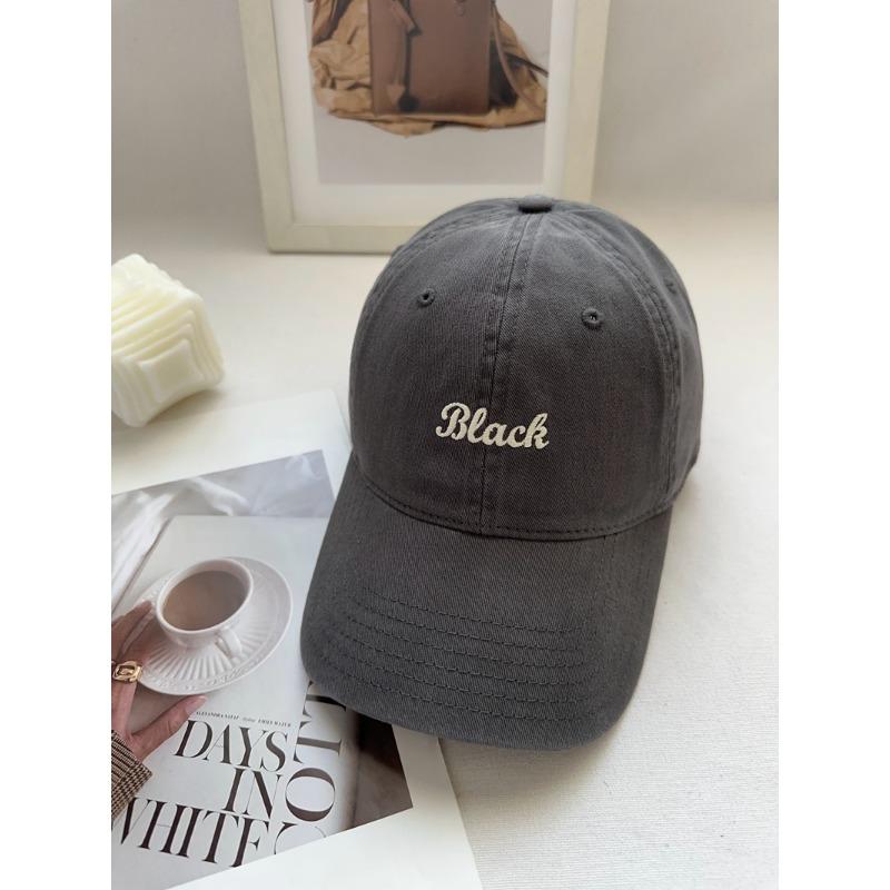 

Новая бейсболка в весенне-осеннем стиле для женщин, трехмерная вышивка букв, мягкий верх, универсальная студенческая повседневная бейсболка, модная мужская Adjustable