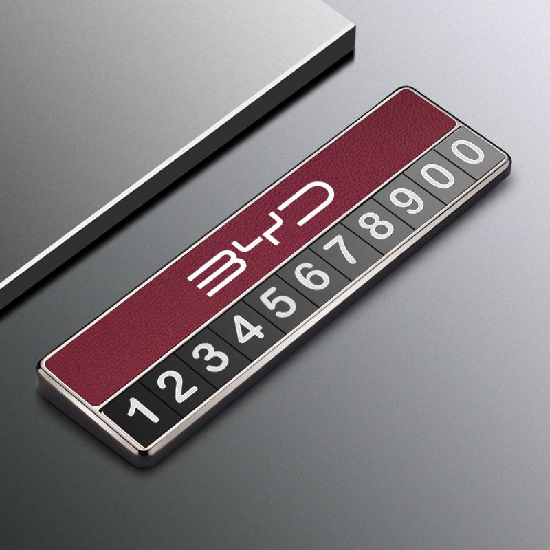BYD Temporary Parking Number Plate for Song Pro/Max, Yuan, Qin PLUS, Dolphin, Tang Cars