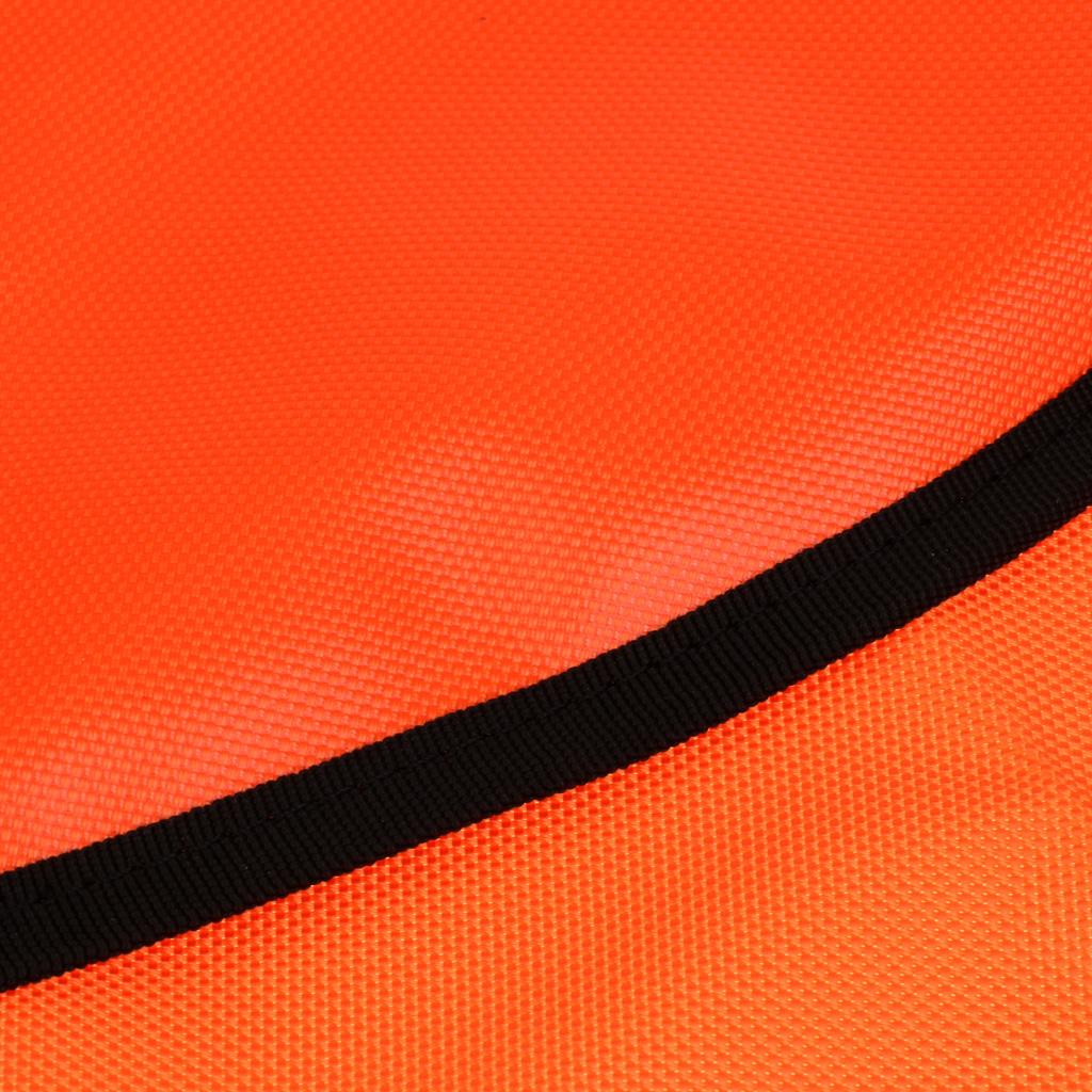 Waterproof Nylon Changing Mat for Beach / Rocks Mud Surfing Wetsuit Orange (60cm dia.)