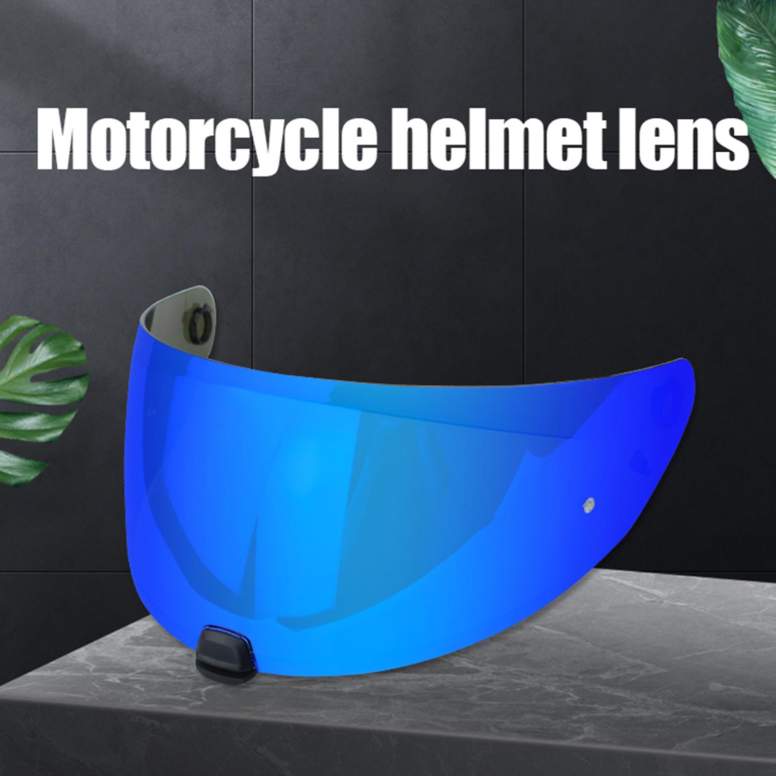 

Helmet Visor Replacement for HJC i70 i10 Helmet Motorcycle Wind Shield Helmet Lens синий