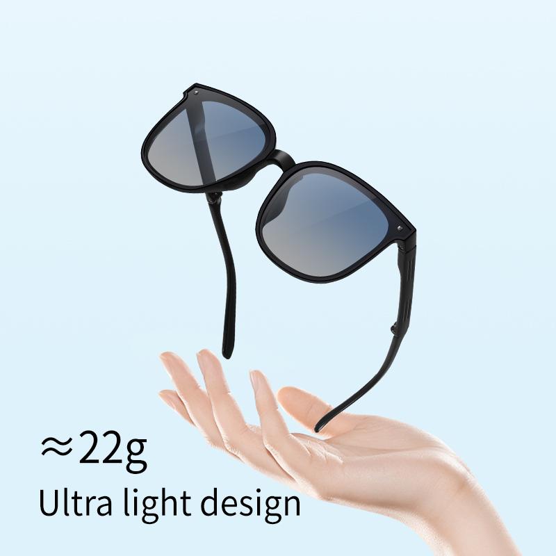 1Pcs New Folding Sunglasses Fashionable Classic Trend Ultra-Light Ultraviolet Anti-Ultraviolet Sunglasses