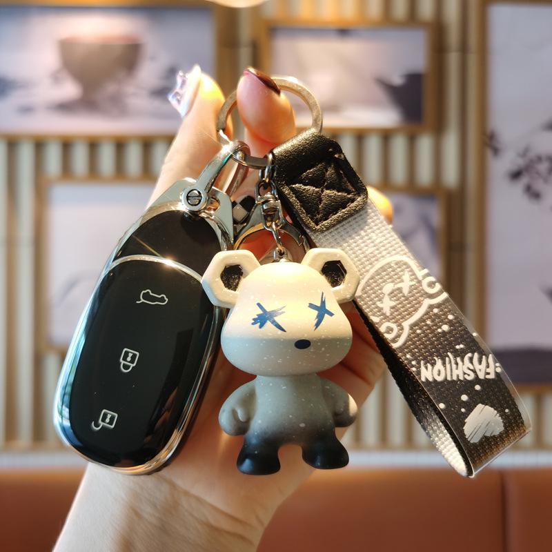 High-End Schutzhülle für Ideal ONE 21 Tasten - Damen Auto-Fernbedienungsschale und Schnallentasche