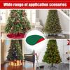 76cm Reversible Christmas Tree Mat Waterproof Round Floor Protection Mat Red and Green Floor Rug Christmas Tree Floor Protector