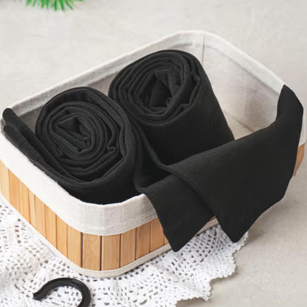 Women's Fleece 160D Leggings Without Feet 2 Pieces