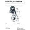 3 Modes Filter Sink Faucet With Swivel Universal Extension Tube Water Saving Boosting and Splash Proof Water Tap