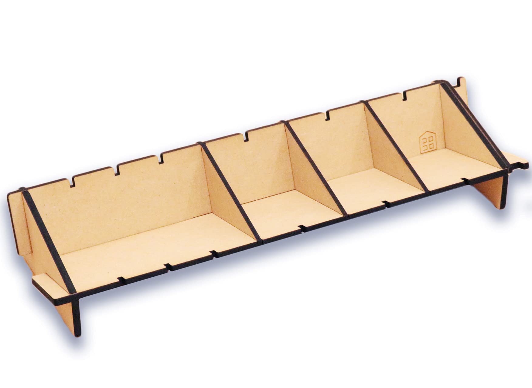 

Korokorodo Multi-Tray, a board and card game accessory | A versatile tray with adjustable dividers for different games