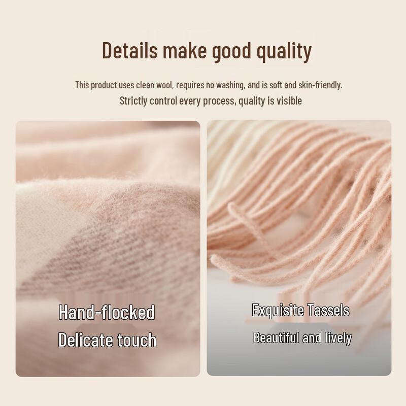 Zhenxiang Women's Pure Wool Scarf