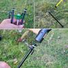 50Pcs High Elastic Anti-aging Silicone Tent Stakes Rings Fluorescent O-ring Ground Pegs Rings Camping Accessories