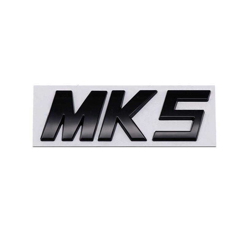CJOZW1 3D Metal Car Trunk Sticker Compatible For VW Golf MK5 MK6 MK7 MK7.5 MK8 - Automotive Body Modification Accessory