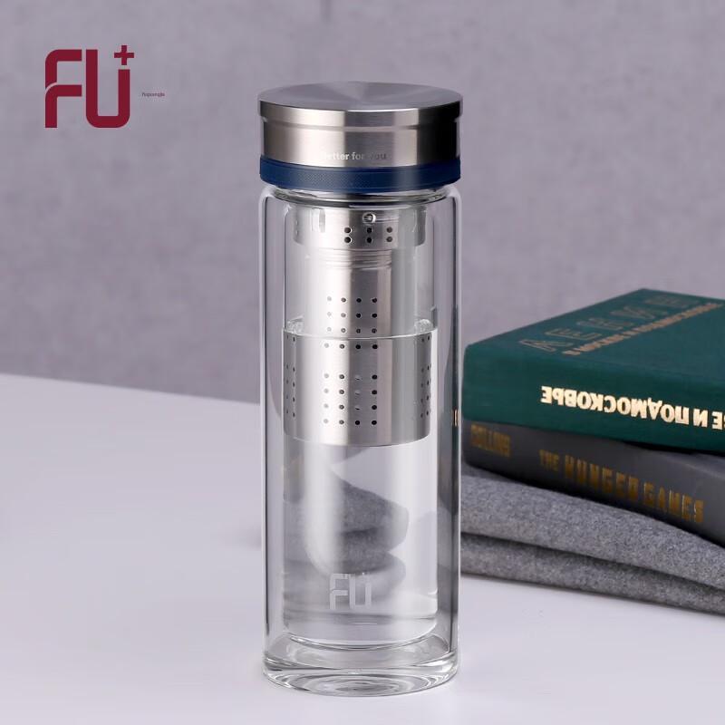 Fuguang ZK Double-Layer Glass Mug