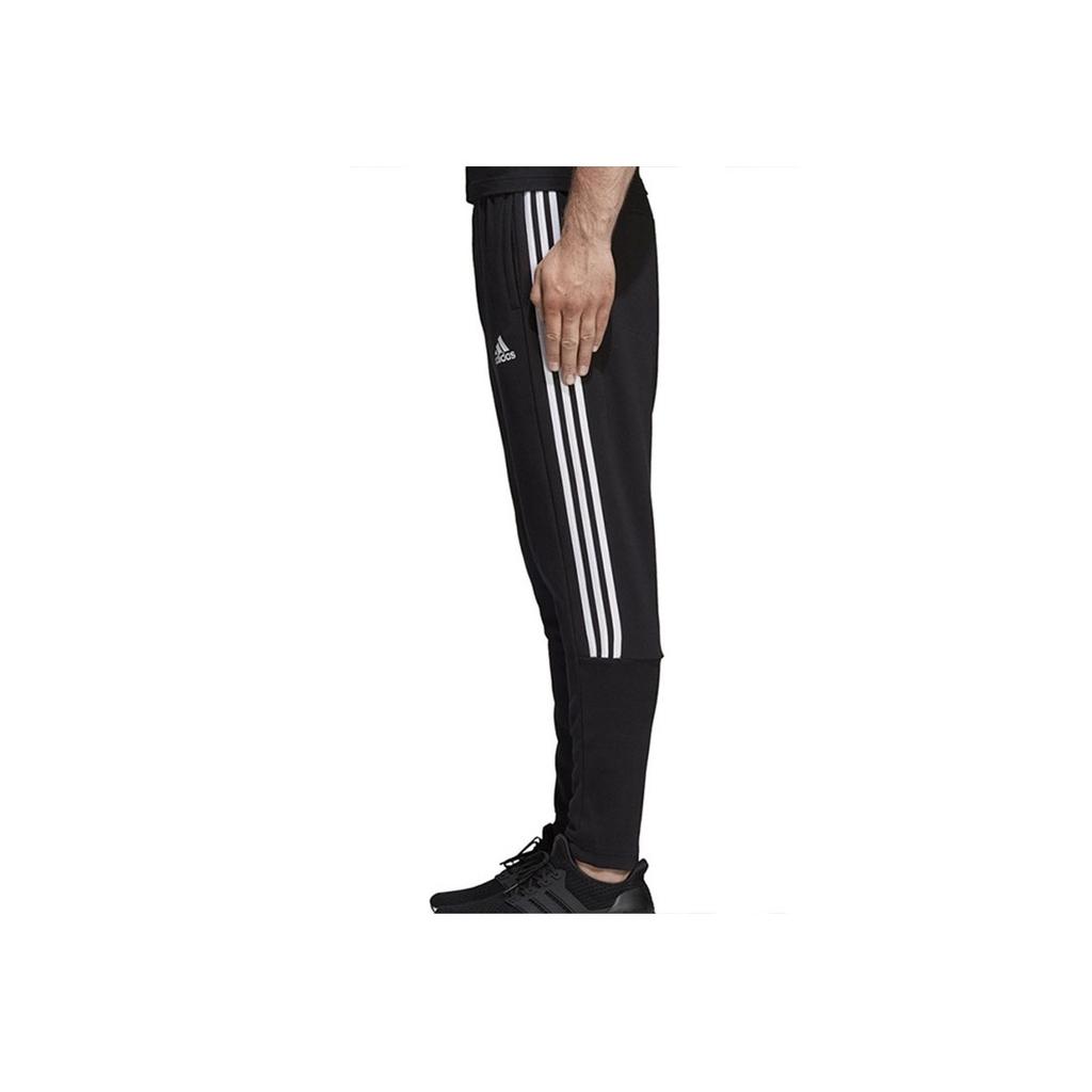 Adidas Three-Stripes Print Training Sweatpants Men Bottoms Black DT9901