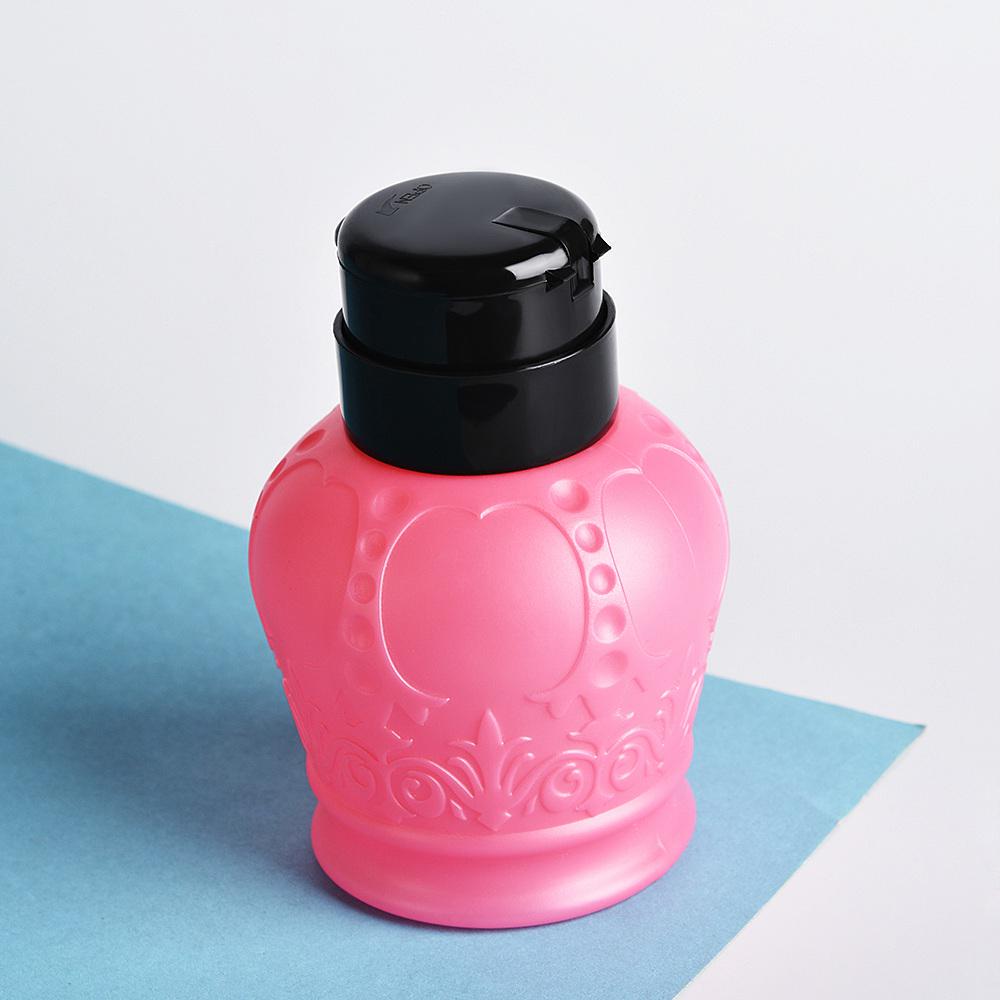 

KADS пустая бутылка для жидкости для снятия лака, очищающее средство для ногтей, жидкость для хранения ногтей, диспенсер для спирта, маникюр