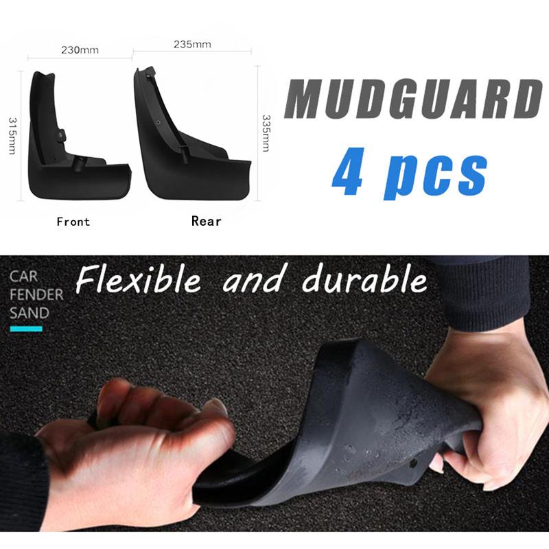 For Volkswagen VW Touareg      CR Mudguard Fenders Mud Flaps Splash Guards Mudflaps Front Wheels Accessories