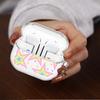 Clear Earphone Cases Cover With Hook Case For Samsung Galaxy Buds 3 FE 3Pro 4 Pro Live 2Pro 2 4Pro Cute Colored Five-pointed