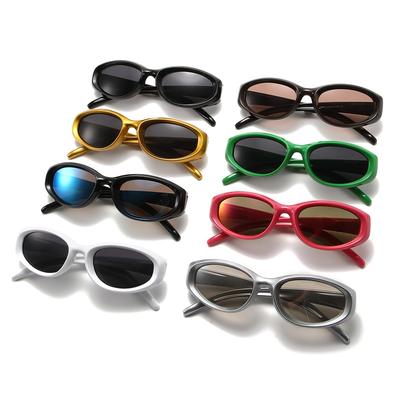 Retro Oval-frame Sunglasses Female Hip-hop Y2K Cat's Eye SunglassesRetro Oval-frame Sunglasses Female Hip-hop Y2K Cat's Eye Sunglasses