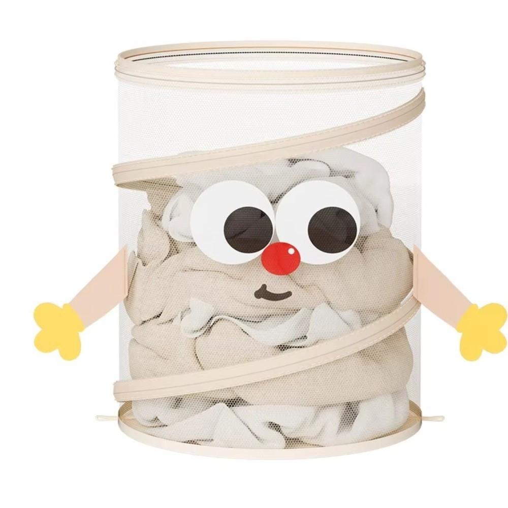 Multifunctional Dirty Clothes Storage Organizer With Lid Toys Storage Basket