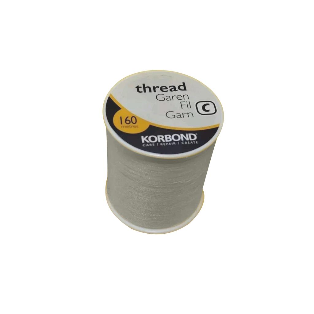 Korbond Polyester Thread Khaki 160m