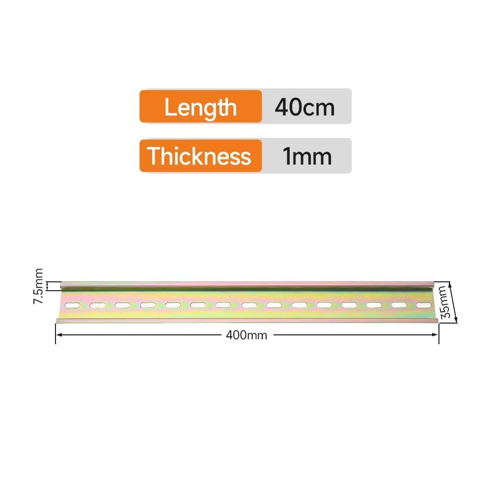 1mm Thickness Guide Rails 10-50cm Circuit Breaker Durable AC Contactor  Relay