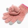 Knitted Winter Hat Scarf Gloves Thicken Toddler Winter Hat New Thickened Knitted Hat  Outdoor Use