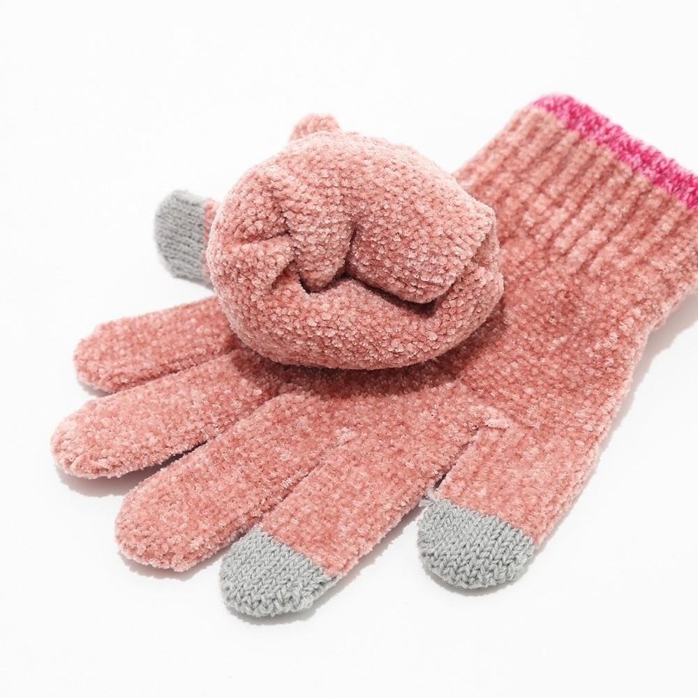 Knitted Winter Hat Scarf Gloves Thicken Toddler Winter Hat New Thickened Knitted Hat Outdoor Use