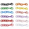 10-20PCS Metal Colorful Keyring Extension Chain Tail Lobster Clasps Keychain Charms for Necklace Bracelet Pendant Jewelry Making