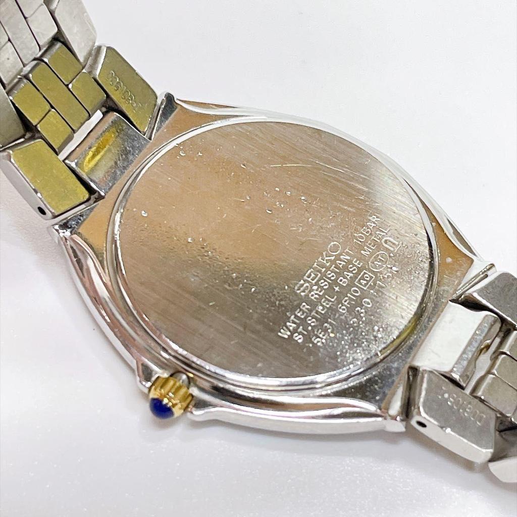 Used 458 SEIKO DOLCE Seiko Dolce Men's Watch Quartz New Battery Combination Operation