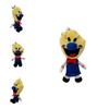 Adorable 25cm Ice Scream Rod Plush Toy Super Soft Stuffed Cartoon Horror Figure