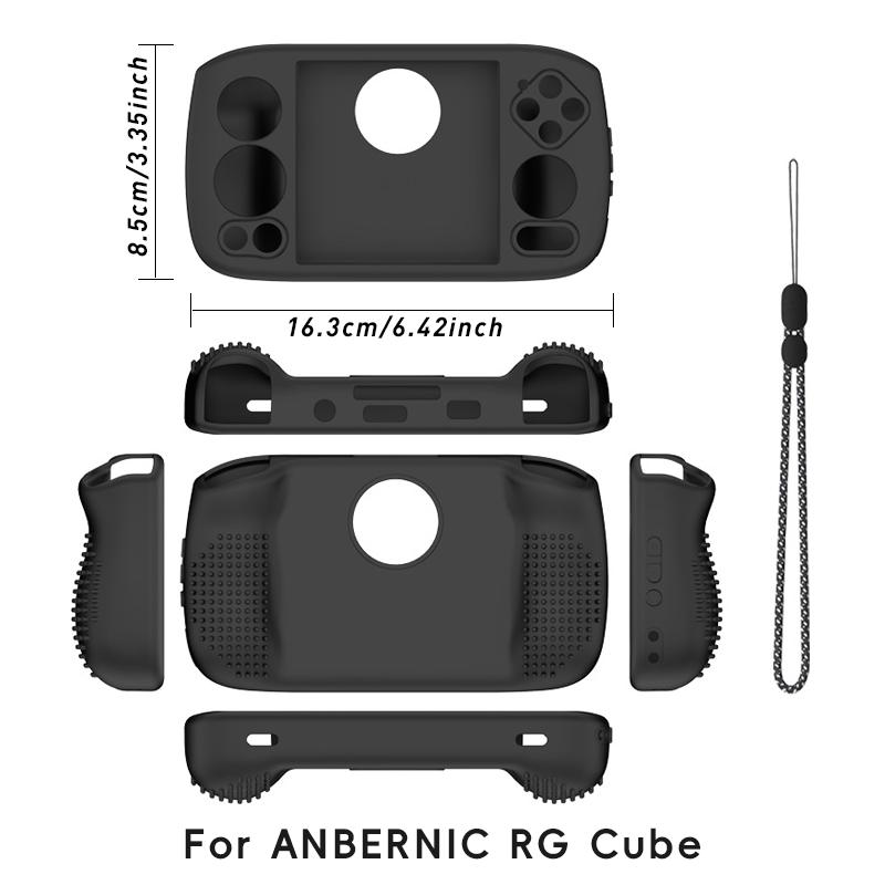 Soft Silicone Case for ANBERNIC RG35XX PLUS RG556 RG40XXV Game Console Protector Shell for RG40XX H  Game Accessories