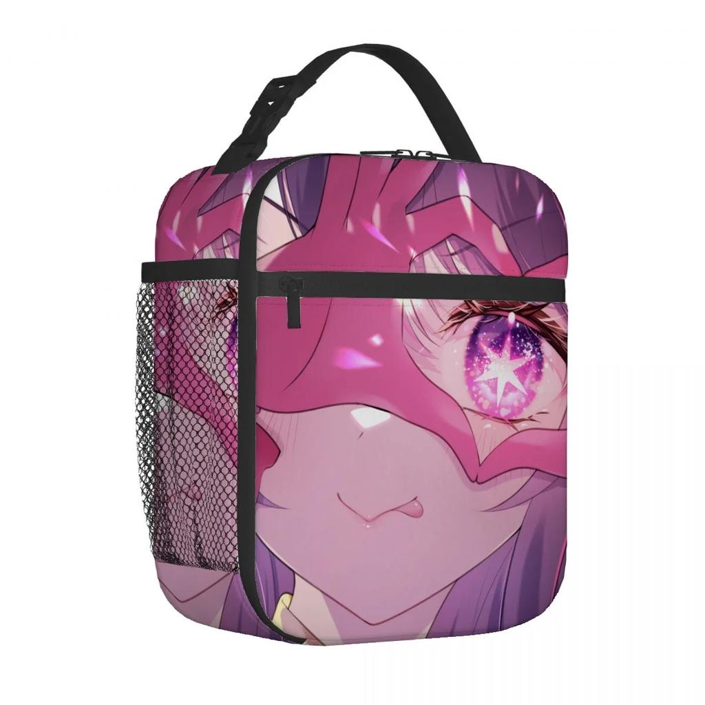 Oshi No Ko Anime-Lunchtasche, tragbar, aus dicker Aluminiumfolie isoliert, wasserdicht, ideal als Geschenk.