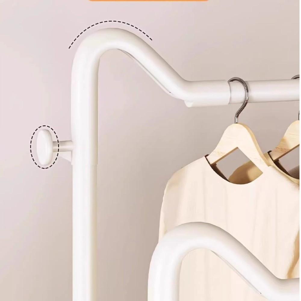 Light Luxury Floor-to-ceiling Hanger Removable Coat Rack New Clothes Rack  Indoor Use