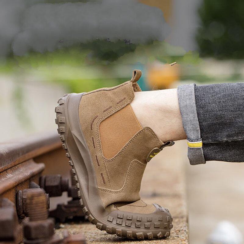 Men s Steel Toe Puncture-Resistant Work Safety Shoes 36