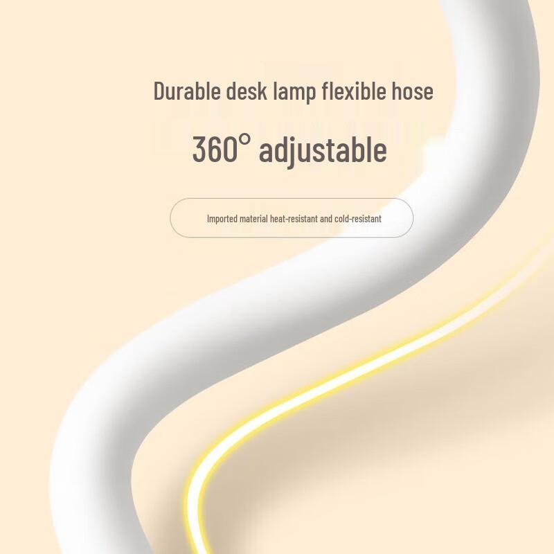 LED Desk Lamp Smart Power Strip with USB and Night Light CN plug (adapter included)