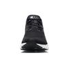 Lining Lan One-Piece Woven Sports Shock Absorption Low-Top Running Shoes Men sneakers Black ARHR131-1