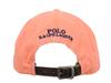 (POLO Ralph Lauren) POLO Ralph Lauren Men's Women's Multicolor Pony Embroidered Signature Pony Cap Hat 01080210 ORANGE [Used]
