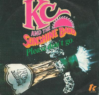 7inch Record KC & THE SUNSHINE BAND - Please Don't Go TKR7558 T.K. Records 1980 Italy Dance & Electronica Used