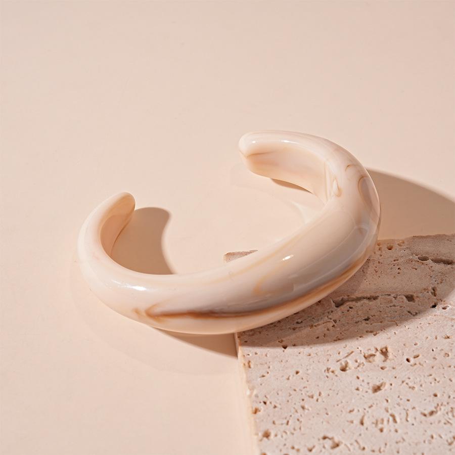 Colorful Geometric Acrylic Bracelet: Trendy, Unique, and Personalized Design