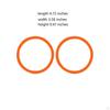 2 Pack Patella Support Silicone Ring for Knee